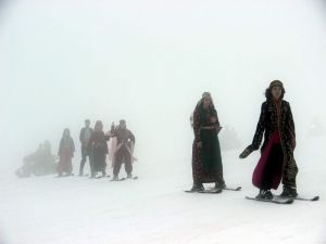 Türkiye’de İlk Kayaklı Defile Erciyes’te Yapıldı