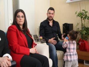 Bakan’dan Afrin Gazisine Ziyaret