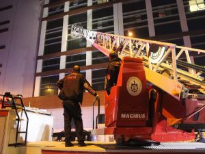 Kocaeli’de Hastanede Yangın Paniği