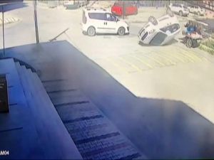 Ölümden Kıl Payı Kurtuluş Kamerada