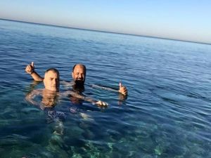 Bir Yanda Kar Diğer Yanda Deniz Keyfi