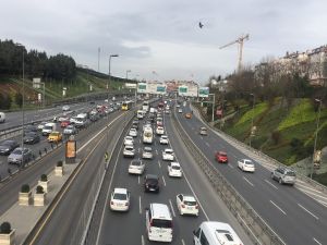 Haliç’te Trafiği Kilitleyen Kaza
