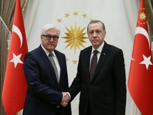 Cumhurbaşkanı Erdoğan, Alman Mevkidaşıyla Görüştü