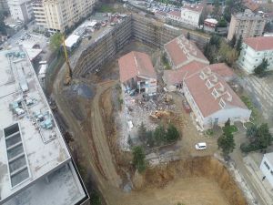 Şişli’deki Yıkım Havadan Görüntülendi