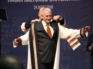 Yıldırım’a Hasan Kalyoncu Üniversitesinden Fahri Doktora