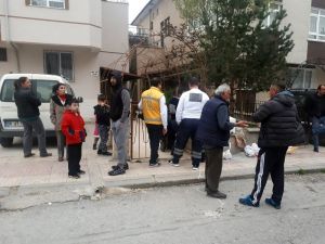 Gürültüyü Duyan Koştu Dehşetle Karşılaştı