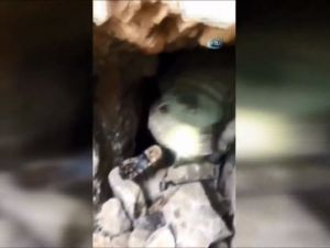 125 Metre Uzunluğunda: İki Girişi Var, 1 Tondan Fazla Da Malzeme