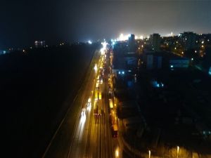 Ambarlı Limanında Tır Kuyruğu