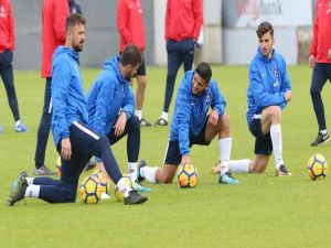 Trabzonspor Galatasaray Maçı Hazırlıklarını Sürdürdü