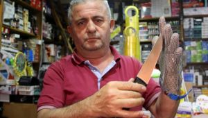 Acemi kasaplar için Çelik Eldiven