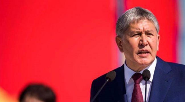 Cumhurbaşkanı Atambayev gözaltına alınırken çatışma çıktı