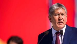 Cumhurbaşkanı Atambayev gözaltına alınırken çatışma çıktı