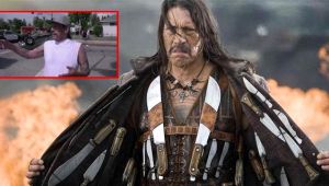 Hollywood aktörü Danny Trejo, ters dönen araçta sıkışan bebeği kurtardı