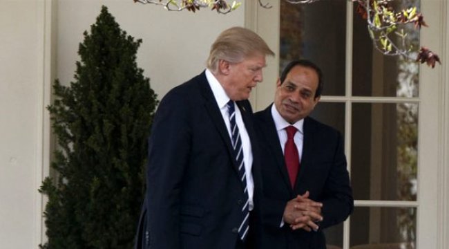 Trump, Sisi'ye 'Benim en favori diktatörüm' dedi