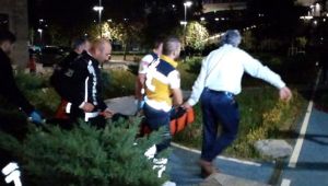 Haliç'e düştü! Deniz polisi kurtardı