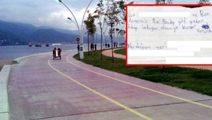 İntihar notu bırakan çocuk sahilde bulundu