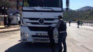 'Buğday taşıyorum' dedi! 27,5 ton kaçak kömür bulundu