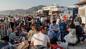 Sığınmacıların kaldığı otel karantinada