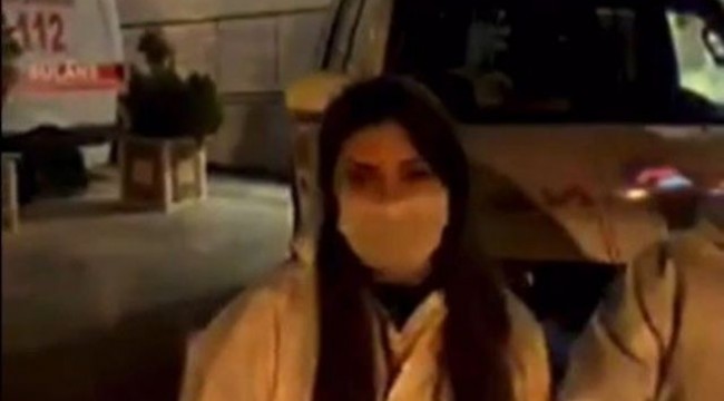 Ünlü şarkıcı 112 çalışanlarına şarkılar söyleyerek moral verdi