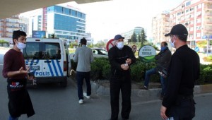 Yasağı delen vatandaşlar Polise Zor anlar yaşattı