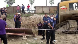 İnşaatta kazı sırasında göçük! 1 Ölü