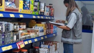 İlçe'de Tüm Marketler Kontrol Edildi!