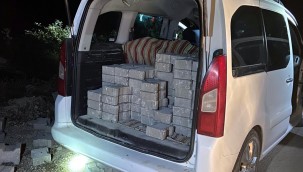 Tokat'ta parke taşı çaldıkları iddiasıyla 4 kişi yakalandı