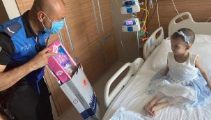 Adana Polisinden Lösemi Hastası Çocuklara Sürpriz