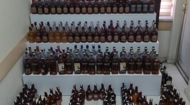 Kayseri'de Yeniden Kaçak İçki Operasyonu