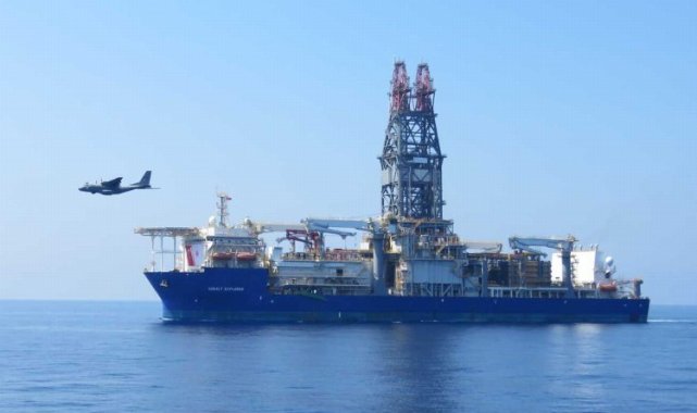 4. sondaj gemisine Deniz Kuvvetleri'nden refakat