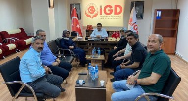 Ak Parti İnsan Hakları Komisyonu'ndan İGC' ye ziyaret