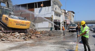 Bursa Beşyol'da yıkımlara devam