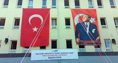 Bursa Necatibey MTAL'de halk oyunları ilgisi