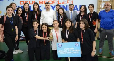 Bursa Yıldırım'da Okul Sporları Şenliği tamamlandı