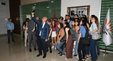 Harita mühendisliği öğrencileri İzmir Karabağlar Belediyesi'nin çalışmalarını incelediler