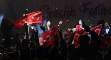 Kayseri Talas'ta coşkulu kutlama