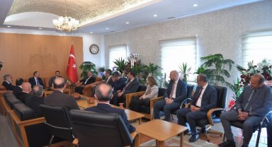 Kayseri Valisi'ne kent dinamiklerinden ziyaret
