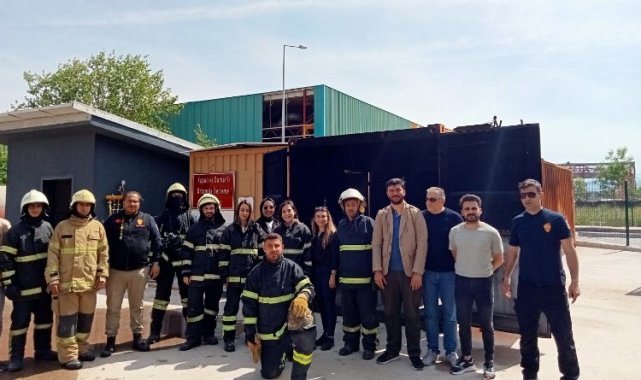 Kocaeli İtfaiyesinden İtfaiyecilik Öğretmenlerine eğitim