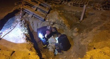 Manisa Gölmarmara'da gece çalışması