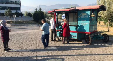 Manisa'da ders öncesi çorba ikramı