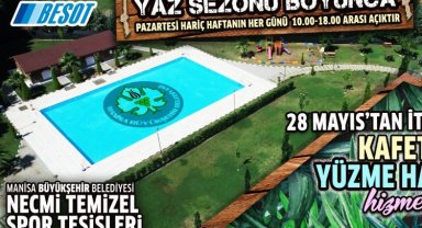 Manisa'da Necmi Temizel Spor Tesisleri 28 Mayıs'ta açılıyor
