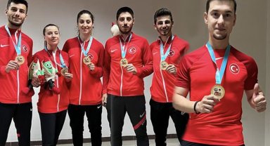 Milli karateciler gururlandırdı