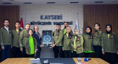 ANDA heyetinden Kayseri Büyükşehir'den çıkarması