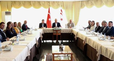 Bakan Çavuşoğlu'ndan KKTC'den 'birliktelik' mesajı