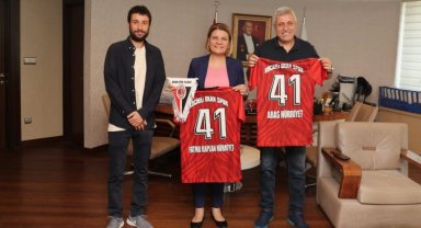 Başkan Hürrriyet'e Okan Spor'dan ziyaret