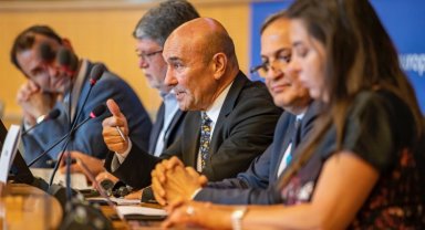 Başkan Soyer'den Avrupa Parlamentosu'nda gelecek vurgusu