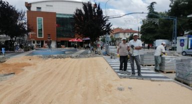 Bilecik Pazaryeri'nde 'Kamil Koç' anısını yaşatan parkta revizyon