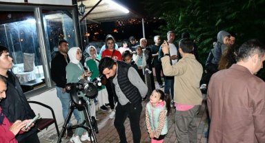 Bilecik'te 7'den 70'e gökyüzü gözlemi