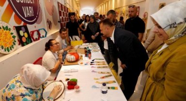 Bursa İnegöl'de 'engelsiz' sergi
