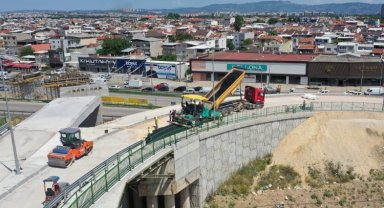 Bursa Mudanya Kavşağı'nda çalışmalar hızlandı